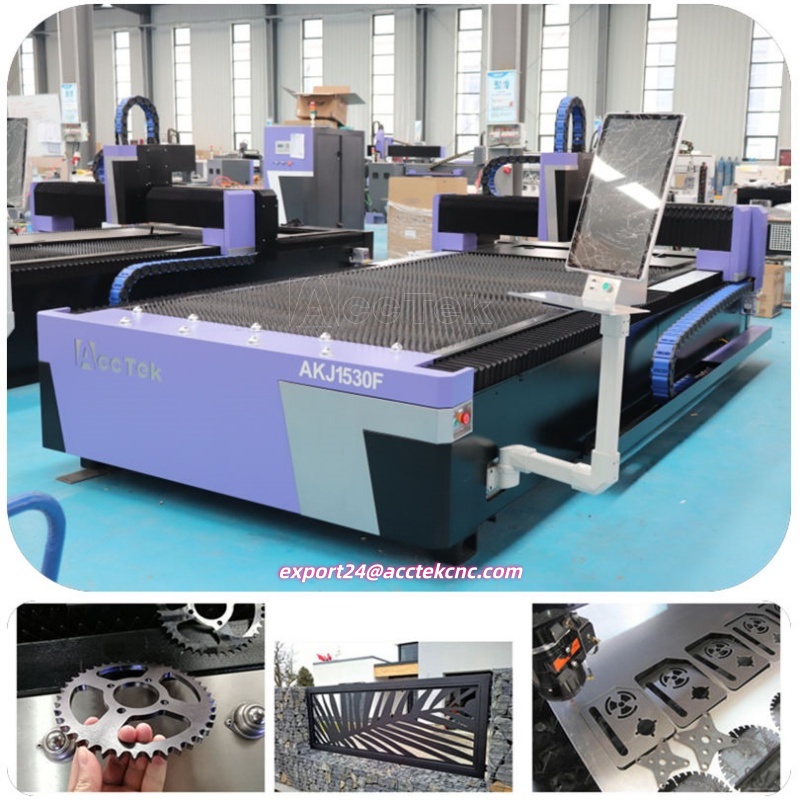 Industrial Laser Metal Cutting Machine - 1500W 2kW 3kW 6kW Mesin Pemotong