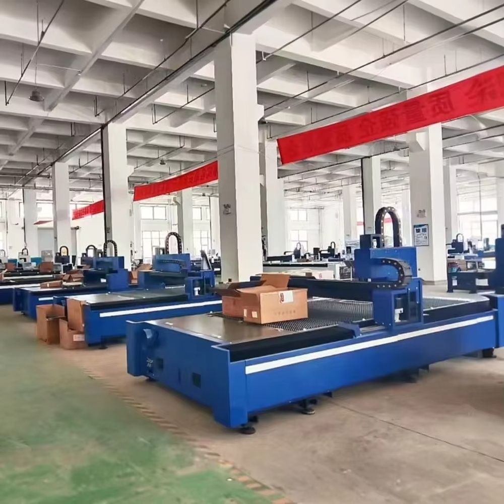 Industrial Laser Machine Price - Mesin Pemotong Laser Gantry Format Fiber