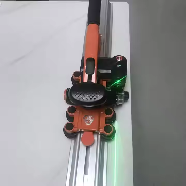 Industrial Laser Guide - Pemotong Ubin Manual dengan Rel Pandu