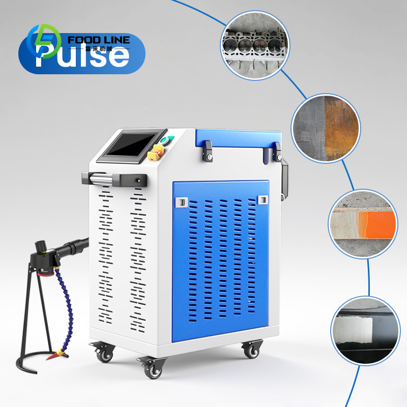 Industrial Laser Machine Price - Mesin Pembersih Laser Kustom 100W Penghilang