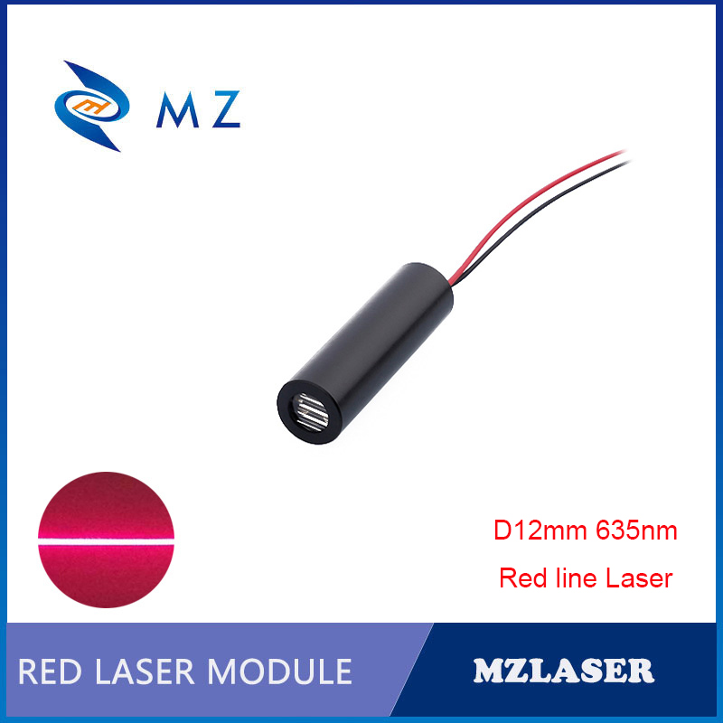 Industrial Laser Types - Modul Dioda Laser Garis Merah Kompak