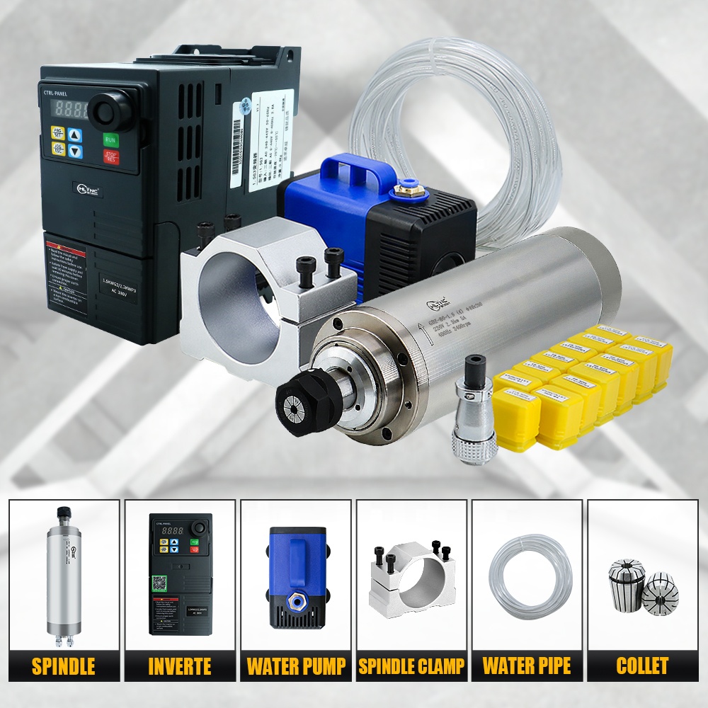 220V ER20 2.2kw 80mm Motor Spi - Cnc Spindle Motor ulasan dan harga