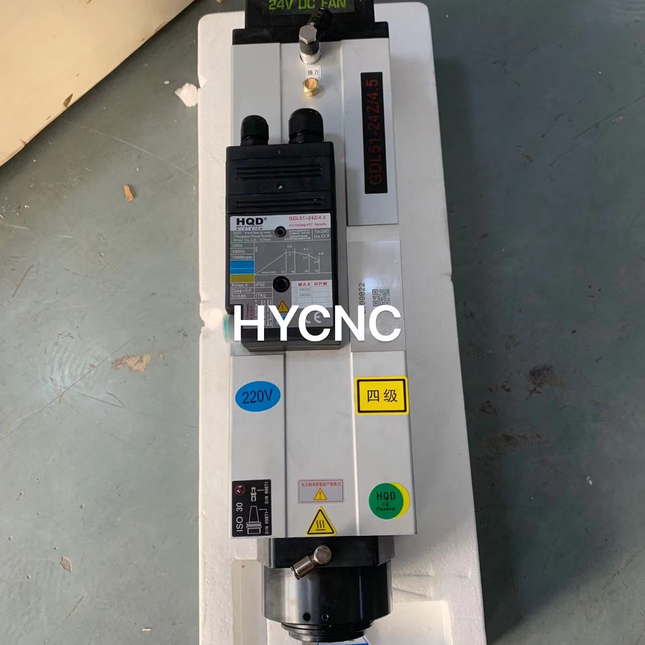 Motor Spindle ATC ISO30 4.5 kW - Cnc Spindle Motor ulasan dan harga