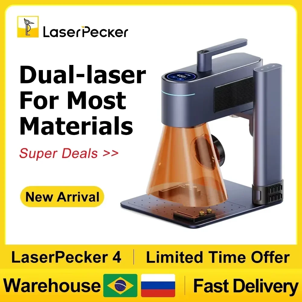 LASERPECKER mesin ukir Laser 4 - Industrial Laser Machines ulasan dan harga