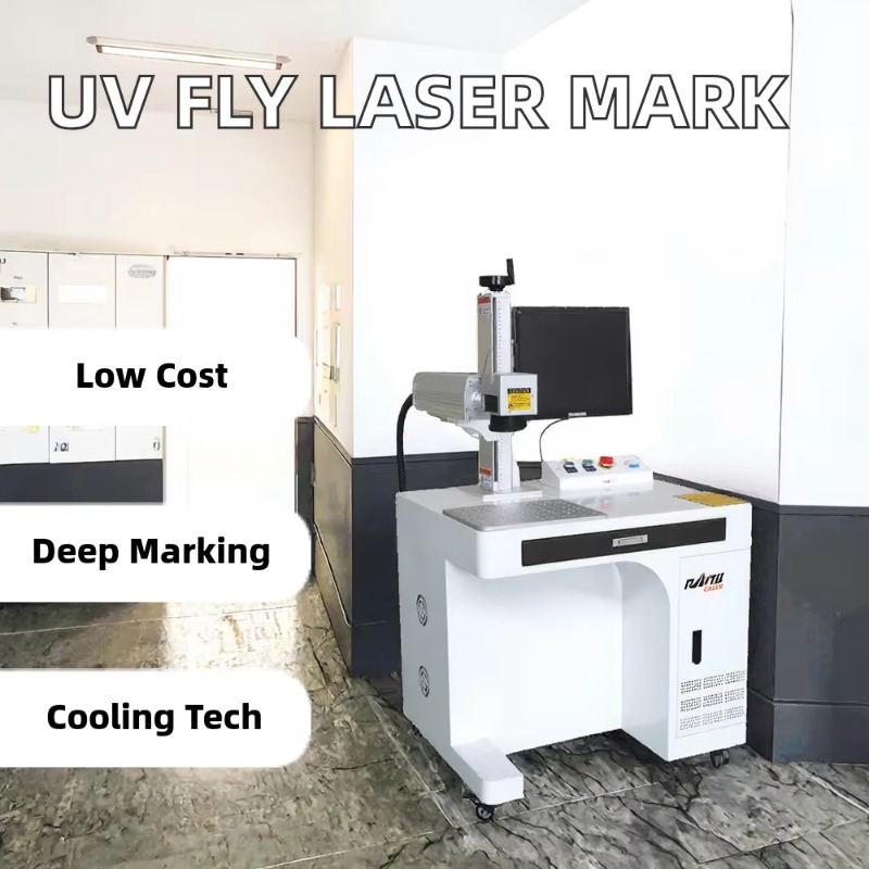 Mesin Penanda Laser UV Fly Ter - Industrial Laser Machine Price ulasan dan harga
