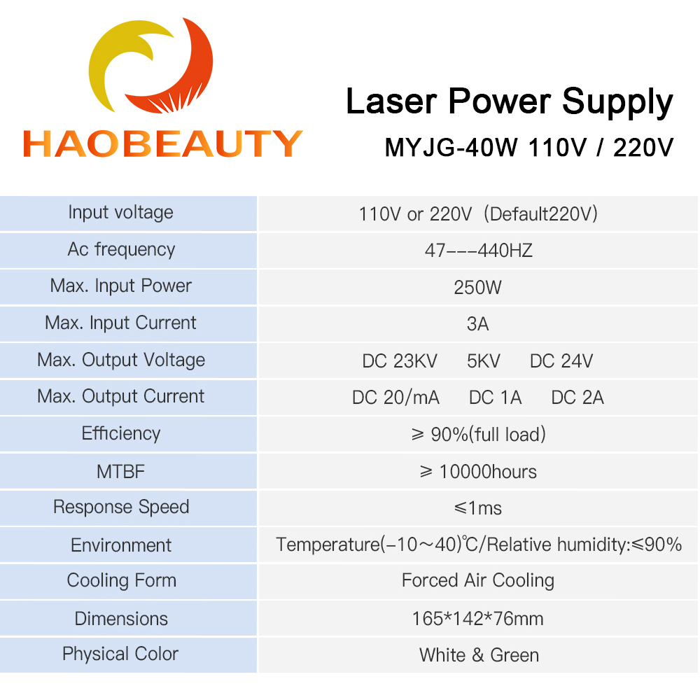 HAOBEAUTY MYJG-40 CO2 Laser, s - Industrial Laser Engraving Machine ulasan dan harga