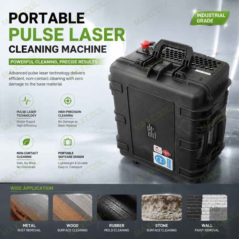Perangkat Pembersih Laser Puls - Industrial Laser Types ulasan dan harga